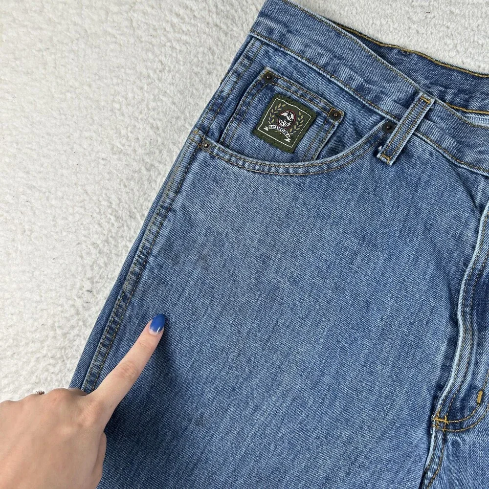 Cinch Jeans Mens 33x30 Relaxed Fit Straight Leg Denim Cinch Western Green Label